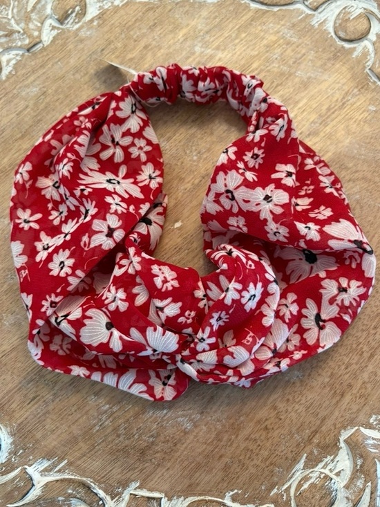Anthropologie Accessories - Anthropologie Headband in Red Floral Motif. Brand new!
